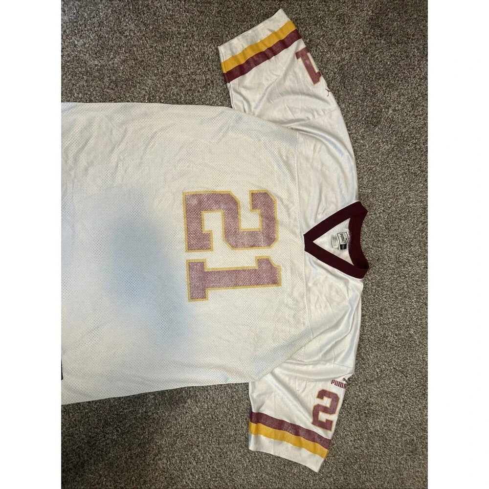 Vintage Deion Sanders Washington Redskins Puma Jersey Commanders Sz 2XL Rare